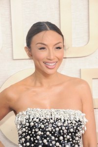 Jeannie Mai Jenkins at arrivals, 81st Annual Golden Globe Awards, Beverly Hilton Hotel, Beverly Hills, CA, United States, January 7, 2024. (Photo by: Elizabeth Goodenough/Everett Collection)