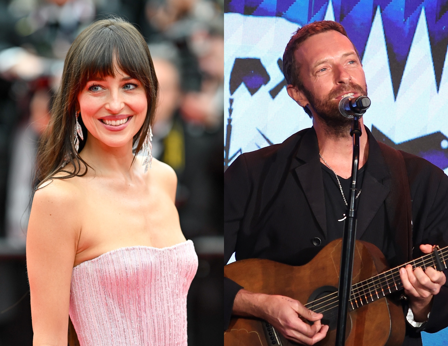 Dakota Johnson, Chris Martin