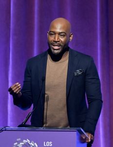 Karamo Brown at The Los Angeles LGBT Center Gala held at the Fairmont Century Plaza on April 22, 2023 in Los Angeles, California. (Photo by Michael Buckner/Variety via Getty Images)