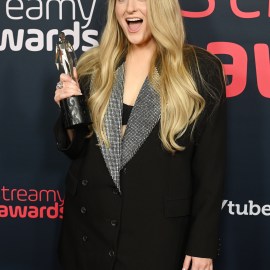 Meghan Trainor at The 2023 Streamy Awards held at the Fairmont Century Plaza Hotel on August 27, 2023 in Los Angeles, California. (Photo by Gilbert Flores/Penske Media via Getty Images)