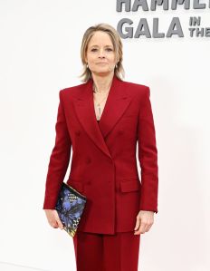 Jodie Foster at the Hammer Museum's Gala in the Garden held at The Hammer Museum on May 4, 2024 in Los Angeles, California. (Photo by Gilbert Flores/Variety via Getty Images)