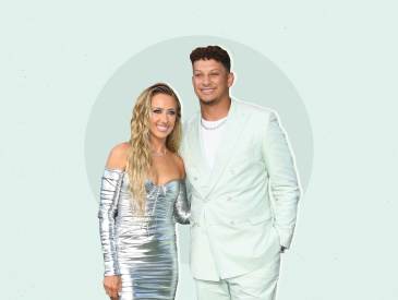 Brittany Mahomes and Patrick Mahomes