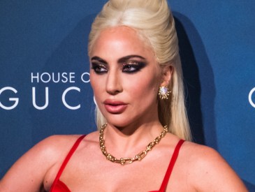 American singer Lady Gaga attends the photocall of the Italian premiere of the film "House Of Gucci" at the Space Cinema Odeon. Milan (Italy), 13th, November 2021