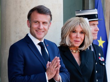 President Emmanuel Macron & Brigitte Macron
