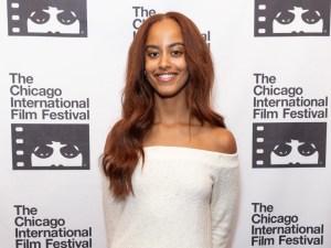 Malia Ann Obama on the red carpet for the short film “The Heart” at the Gene Siskel Center during the 2023 Chicago International Film Festival at Music Box Theatre on October 13, 2023 in Chicago, Illinois. (Photo by Barry Brecheisen/Getty Images)