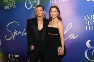 Ashlyn Harris, Sophia Bush at the American Ballet Theatre 2025 Spring Gala held at Cipriani South Street on May 28, 2025 in New York, New York.