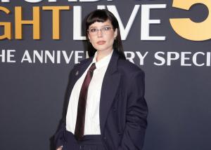 Halsey at SNL50: The Anniversary Special at 30 Rockefeller Plaza on February 16, 2025 in New York, New York.