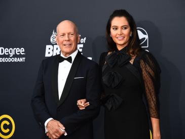 Bruce Willis and Emma Heming