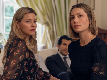 Elizabeth Banks & Jessica Biel in 'The Better Sister'