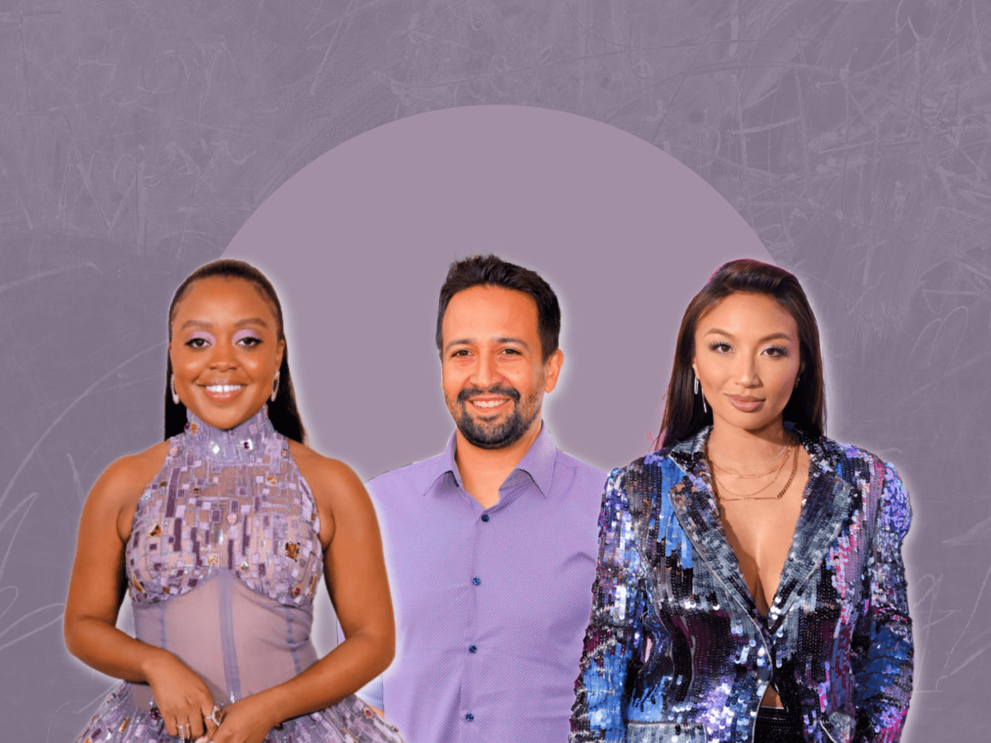 Quinta Brunson, Lin Manuel Miranda, Jeannie Mai