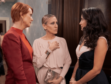 Cynthia Nixon, Sarah Jessica Parker & Kristin Davis in 'And Just Like That...' Season 2