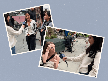 SheKnows Gen Z reporter Ivy Becker interviews teeens about beauty.