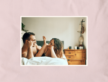 Couple in bed